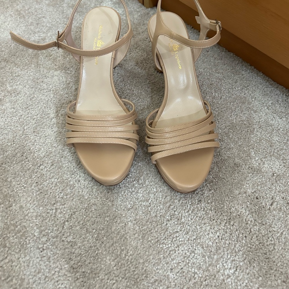 Michele Lopriore tan Mendoza Platform Sandal